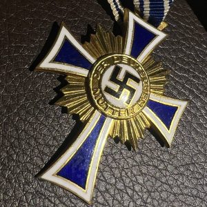 Cross of Honour of the German Mother in gold Original case