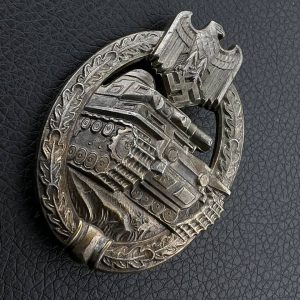 Panzer Badge in silver