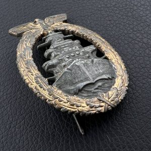 Naval military badge [Friedrich Orth] Zinc  