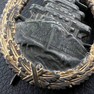 Naval military badge [Friedrich Orth] Zinc  