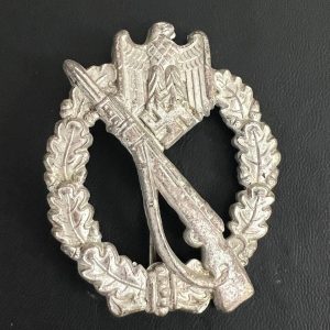 Infantry Assault Badge in silver Zinc