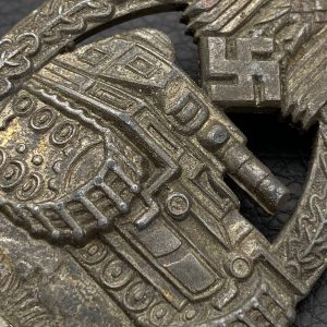 Panzer Badge in bronze