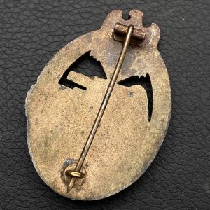 Panzer Badge in bronze