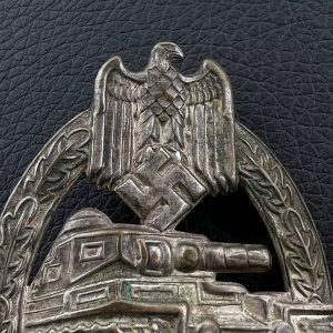 Panzer Badge in silver