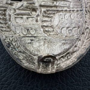 Panzer Badge in silver