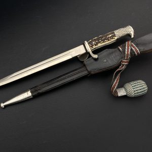 Customs Service Junior Officer's Dagger (Early Type with Reichswehr Shield) [Carl Eickhorn]   