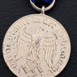 4-Year Long Service Award in the Wehrmacht  Mint The sign is made of a magnetic alloy.