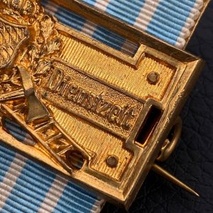 25-Year Long Service Award in the fire service. Kingdom of Bavaria Sample from 1884–1918 [Weiss&Co.]  