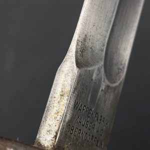 Bayonet model 1889/1905 for the Mauser rifle model 1898 1917 [Waffenfabrik Mauser A.G. Oberndorf a.N.]  
