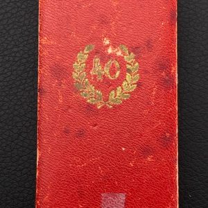 40-Year Long Service Award for civilian officials   Original case