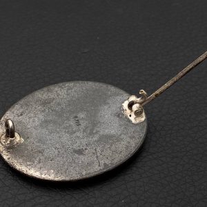 Wound Badge 1939 (second type) in silver [Wilhelm Deumer K.G.] Solid Zinc