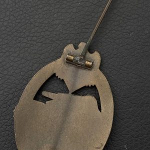 Panzer Badge in bronze [Steinhauer & Lück] Zinc
