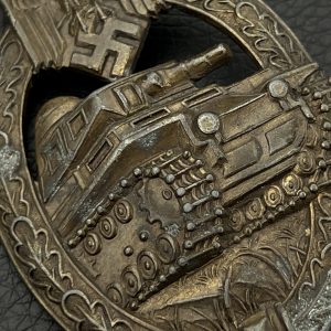 Panzer Badge in bronze [Adolf Scholze]