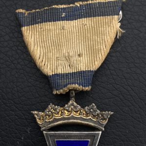 50-Year Long Service Award in the fire service. Kingdom of Bavaria Sample from 1925-1936   935 silver
