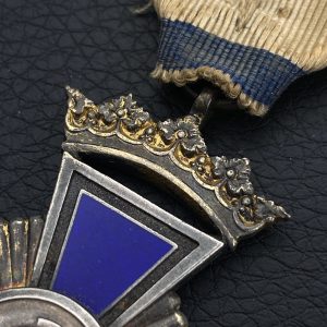 50-Year Long Service Award in the fire service. Kingdom of Bavaria Sample from 1925-1936   935 silver