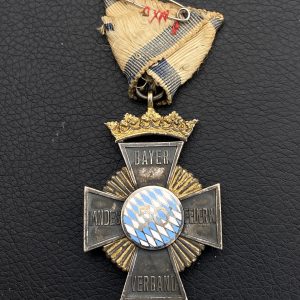 50-Year Long Service Award in the fire service. Kingdom of Bavaria Sample from 1925-1936   935 silver