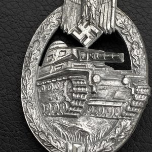 Panzer Badge in silver [Hermann Aurich]