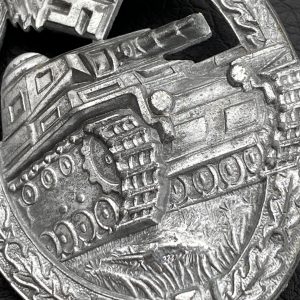 Panzer Badge in silver [Hermann Aurich]