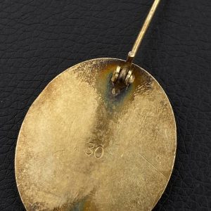 Wound Badge 1939 (second type) in gold [Hauptmünzamt] Solid    