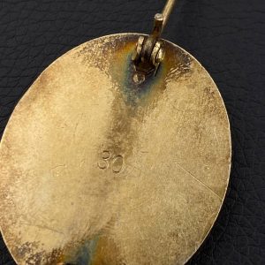 Wound Badge 1939 (second type) in gold [Hauptmünzamt] Solid    