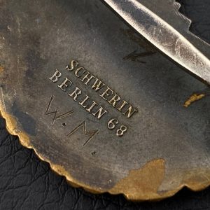 Destroyer War Badge [Schwerin]   Owner's initials engraving