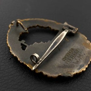 Destroyer War Badge [Schwerin]   Owner's initials engraving