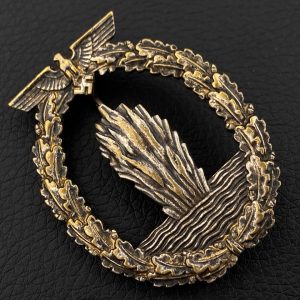 Minesweeper War Badge [Petz & Lorenz] Buntmetall Early type