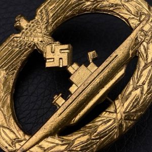 U-Boat War Badge [E. F. Wiedmann] Mint