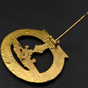 U-Boat War Badge [E. F. Wiedmann] Mint