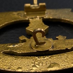 U-Boat War Badge [E. F. Wiedmann] Mint