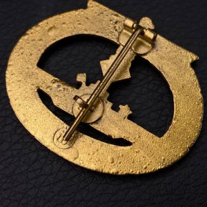 U-Boat War Badge [E. F. Wiedmann] Mint