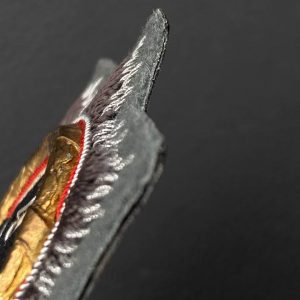 German Cross in gold  Fabric base, sewing