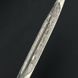 Etched Bayonet Österreichische Waffenfabriks-Gesellschaft, Steyr (OEWG)    