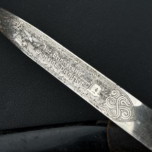 Etched Bayonet Österreichische Waffenfabriks-Gesellschaft, Steyr (OEWG)    