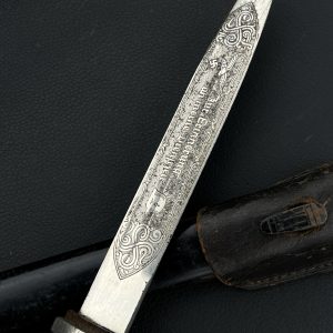 Etched Bayonet Österreichische Waffenfabriks-Gesellschaft, Steyr (OEWG)    