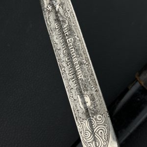 Etched Bayonet Österreichische Waffenfabriks-Gesellschaft, Steyr (OEWG)    