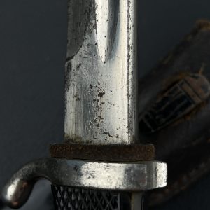 Etched Bayonet Österreichische Waffenfabriks-Gesellschaft, Steyr (OEWG)    