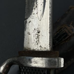 Etched Bayonet Österreichische Waffenfabriks-Gesellschaft, Steyr (OEWG)    