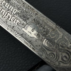 Etched Bayonet Österreichische Waffenfabriks-Gesellschaft, Steyr (OEWG)    