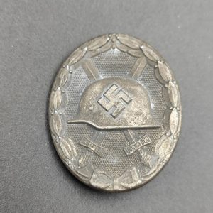 Wound Badge 1939 (second type) in silver [Steinhauer & Luck] Solid Zinc