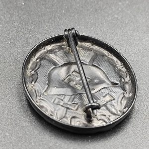 Wound Badge 1939 (second type) in black [Steinhauer & Luck] Counter-relief Mint