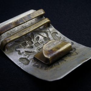 Buckle of the rank-and-file members of the sapper units    