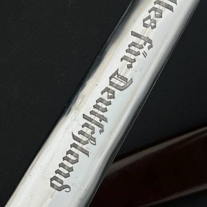 SA Service Dagger (RZM type) [Arthur Schüttelhofer & Co] Stamp - M7/13 