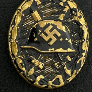 Wound Badge 1939 (second type) in black Counter-relief