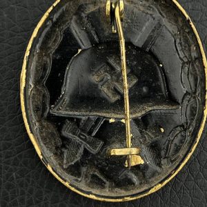 Wound Badge 1939 (second type) in black Counter-relief