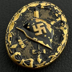 Wound Badge 1939 (second type) in black Counter-relief