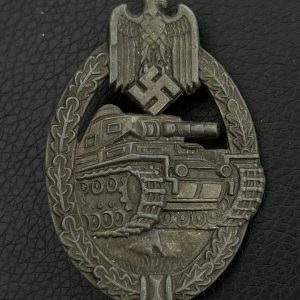 Panzer Badge in bronze