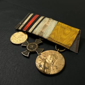 Medal bar for three awards Prussian style  German Empire