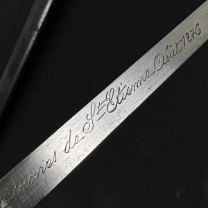 France Bayonet Model 1874 Bayonet for the Gras Rifle Matching numbers