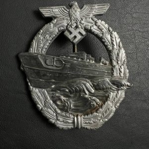 Torpedo Boat War Badge [Rudolf Souval] Restored